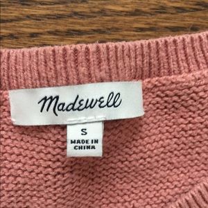 Madewell Maroon Sweater